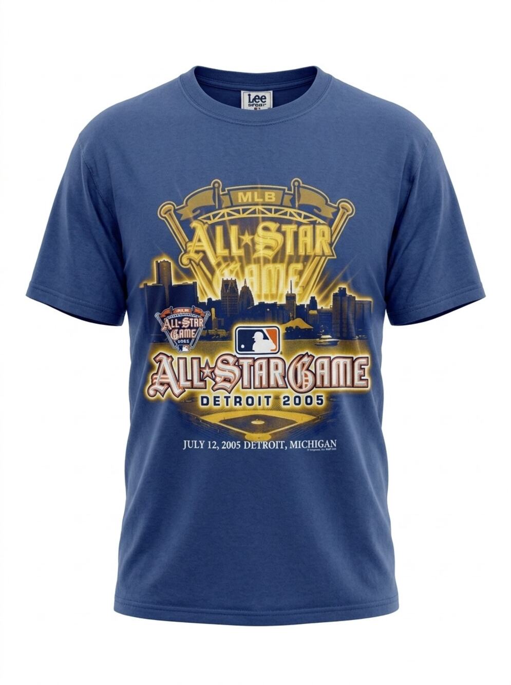 Lee Sport 2005 MLB All Star Game Graphic T-Shirt Men See Measurements